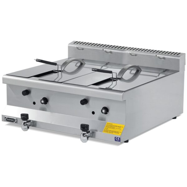 EMP.6FG020 || Gas Fryer 2 x 10 L
